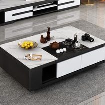 Lin Lijian smart coffee table slate coffee table TV cabinet combination multi-functional lifting tea table and tea set set