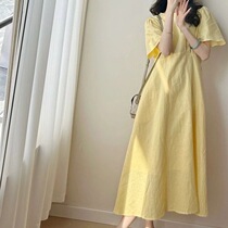 Gentle French tea break dress that makes peoples hearts flutter at first sight womens summer 2024 new resort style skirt