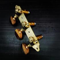 New copper guitar accessories classical guitar knobs triple guitar tuners piano buttons tuner customization