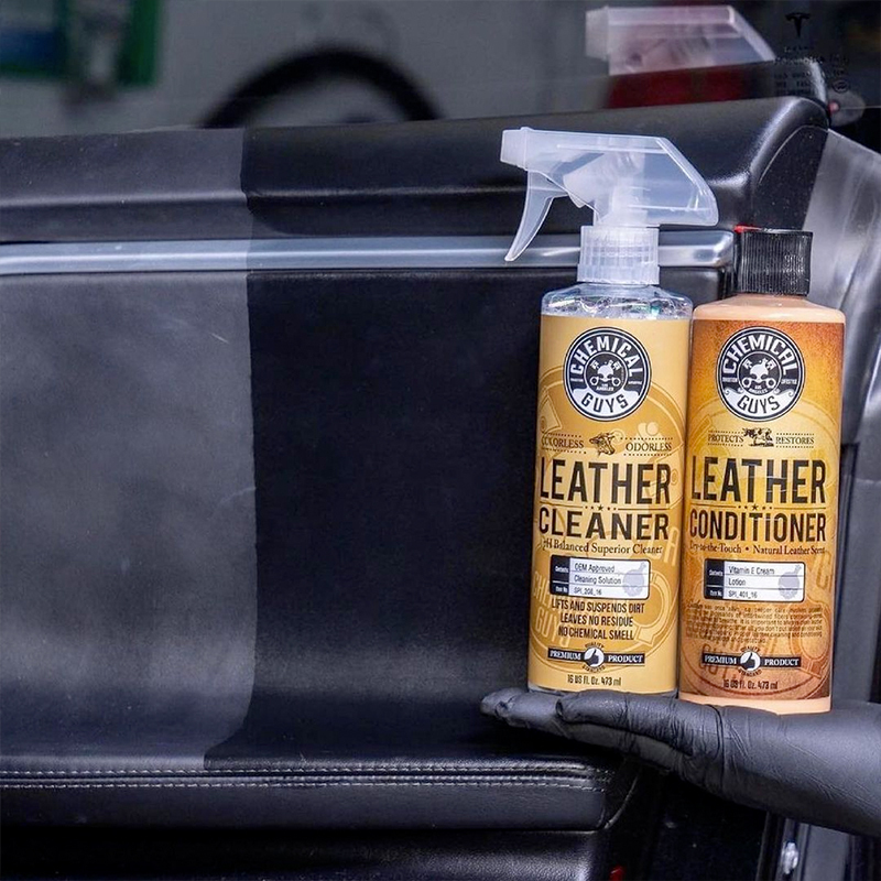 Ruikun Chemical Boy Neutral Leather Interior Cleaning, Renovation, and Maintenance Set for Genuine Leather and Synthetic Leather Chairs and Sofas