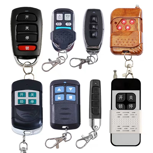 Общая пара, а также пара пульт дистанционного управления электрическим гаражом катящейся дверной дверной дверной дверной дверной дверной дверь затвора ворота Телескопическая дверная ключ 433/315
