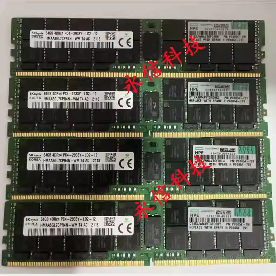 Оригинальная память 64G 4DRX4 PC4-2933Y P28219-B21 P03054-791 P06190-001 Изображение 1