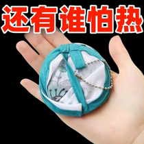 Folding fan Folding fan Customized tear-resistant round fan Foldable folding fan Small portable super fairy round fan