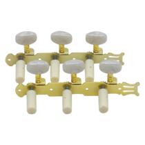 Guitar accessories gold metal folk guitar knobs gear snap open tuners durable tuning pegs