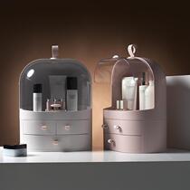 Internet celebrity cosmetics storage box dust-proof TikTok desktop acrylic dressing table skin care product lipstick storage rack