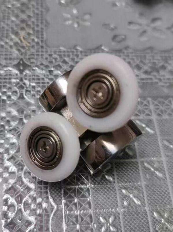 Old-Fashioned Shower Room Pulley Arc-Shaped Bathroom Glass Sliding Door Hanging Wheel Shower Room Sliding Door Double Wheel Shower Room Accessories Old-Fashioned Shower Room Pulley Arc-Shaped Bathroom Glass Sliding Door Hanging Wheel Shower Room Sliding Door Double Wheel Shower Room Accessories