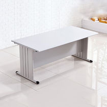 Guorui Xinde wooden desktop steel reading table library color can be customized 2200*1100*750