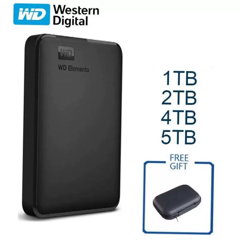Элементы 5TB переносной внешний жесткий диск USB3.0 HDD 1