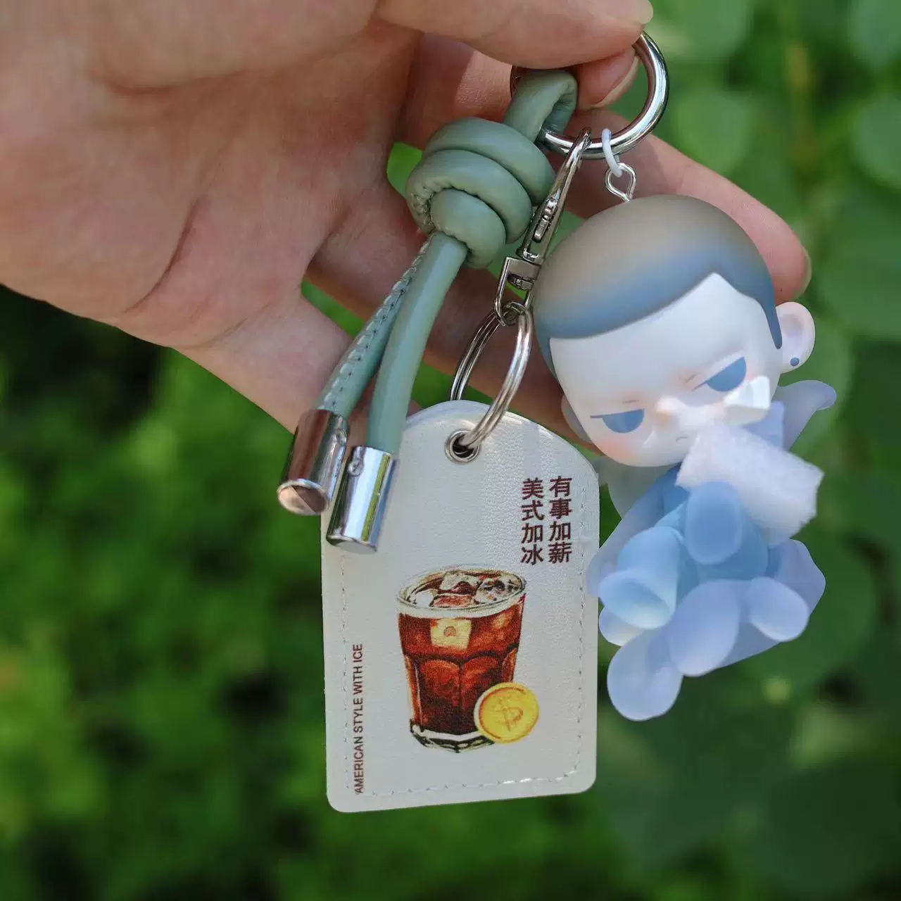 Респираторный индуктивный брелок, творческий handmade рюкзак, украшение для сумки, DIY