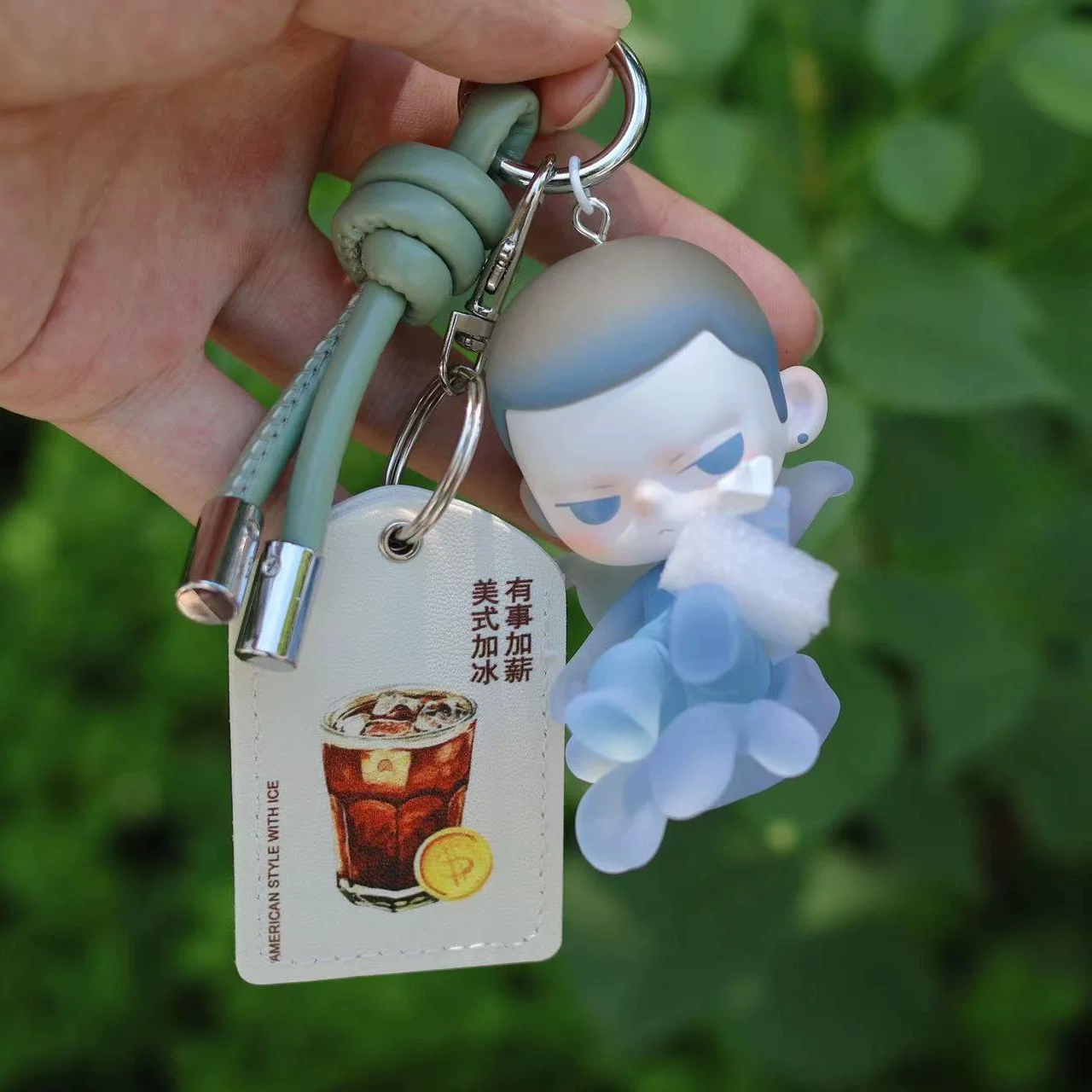 Респираторный индуктивный брелок, творческий handmade рюкзак, украшение для сумки, DIY