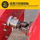 Household 220V mobile small mixer construction mixer cement mortar feed concrete mixer