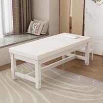 Solid wood beauty massage bed pediatric massage bed childrens examination and treatment bed traditional Chinese medicine bed moxibustion physiotherapy bed direct sales