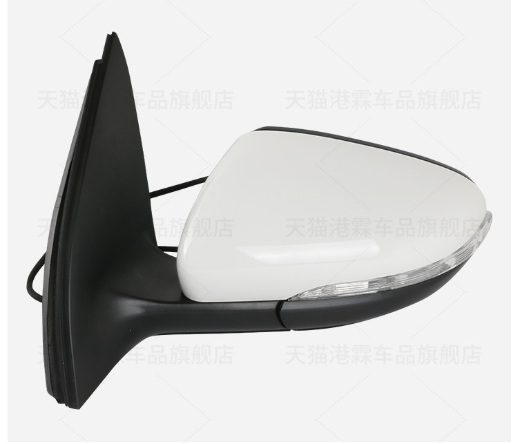 Applicable to 08-13 Volkswagen Golf 6 mirror assembly high 6 rearview mirror car left and right 6-wire reflector