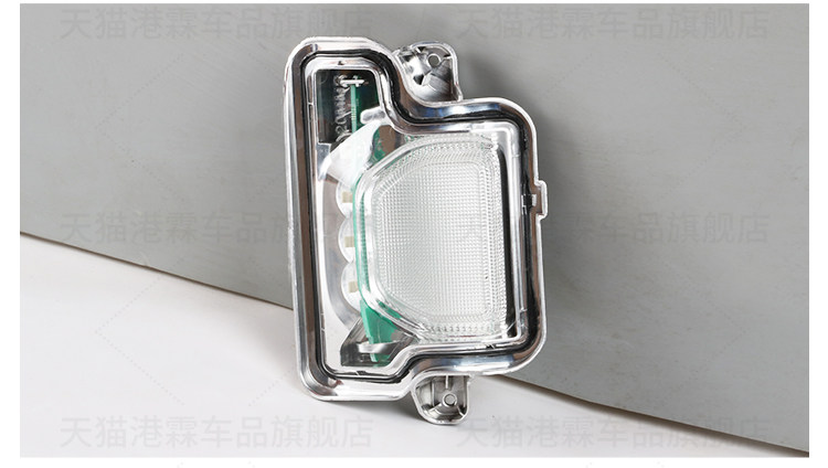 Suitable for Jeep Wrangler Rearview Mirror Housing, 18-25 Models Rearview Mirror Shell, Turn Signal Lens, Mirror Frame Cover