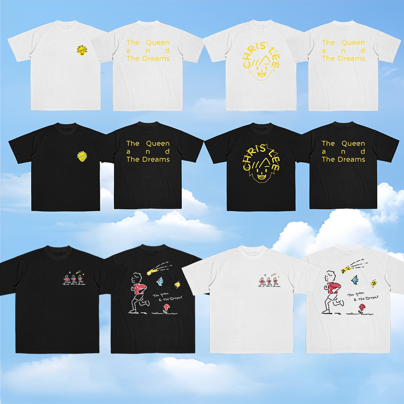 Li Yuchun's Same Style Queen and Dream Tour Concert T-Shirt, Short-Sleeved Support Shirt for Men and Women