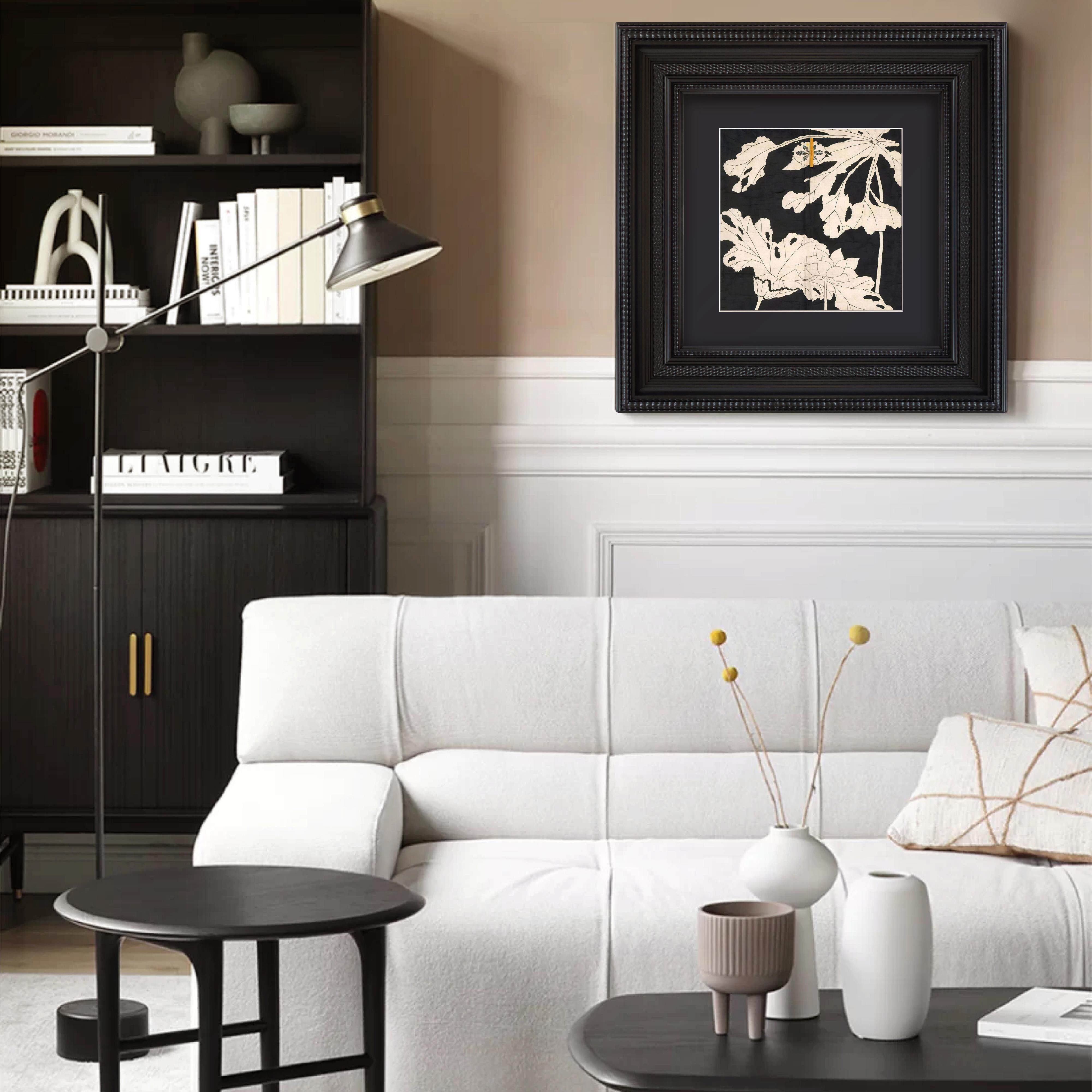 中古混搭复古艺术装饰画：打造高级感客厅卧室的不二法宝！-版画-淘宝百科网