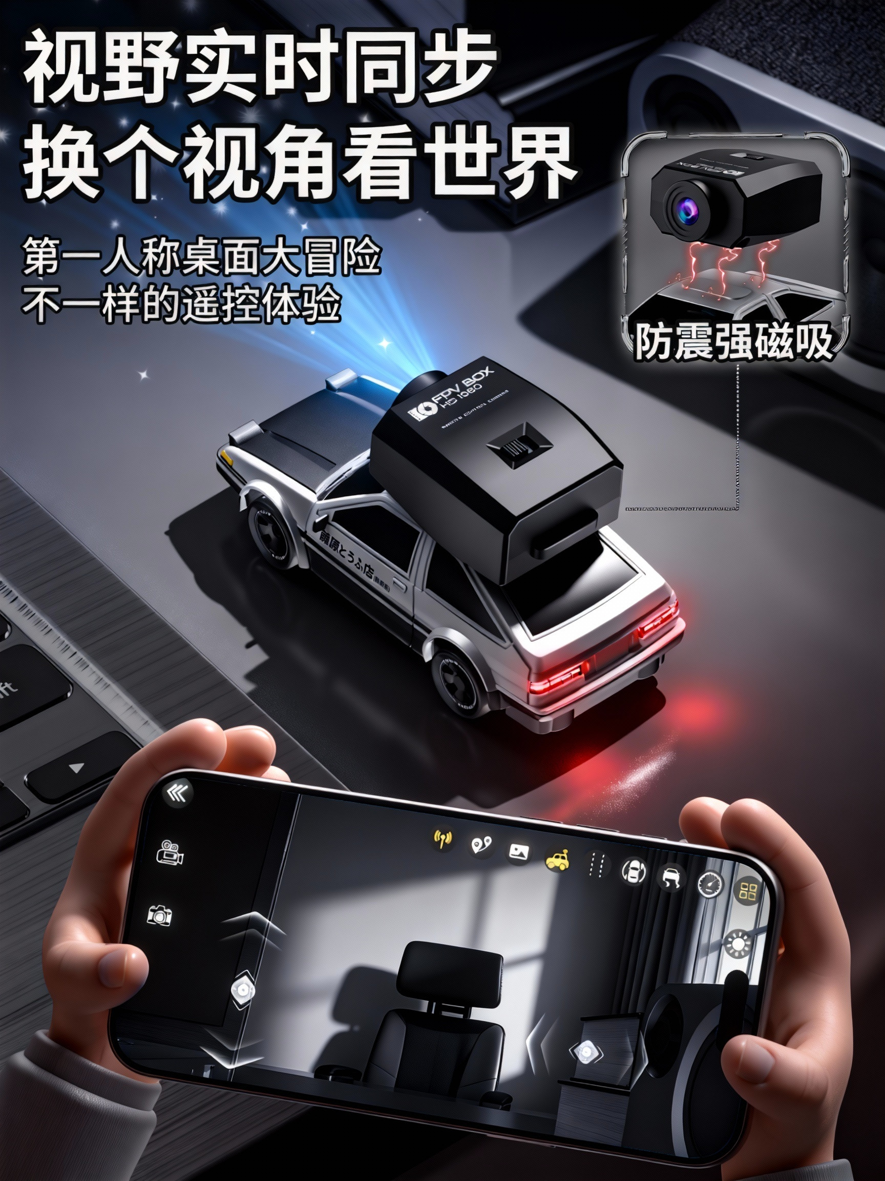 Children's 2025 New Toys Are Hot-Selling, Remote Control Cars for Boys, Birthday Gifts, Educational Black Technology, for Ages 10 and Above