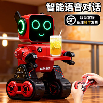 2025 New Ai Intelligent Robot Children's Electric Remote Control Artificial Programming Early Education Gift for Boys and Girls Toy