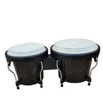 6 inch 7 inch Bongo Drum percussion instrument clapping drum conjoined plastic drum manufacturer straight for children to play teaching percussion