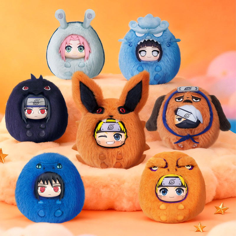 Naruto Shippuden Cute Vinyl Blind Box Bag Charm