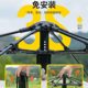 3-4 Person Four-Season Double-Layer Portable Folding Automatic Quick-Open Rainproof Outdoor Camping Tent