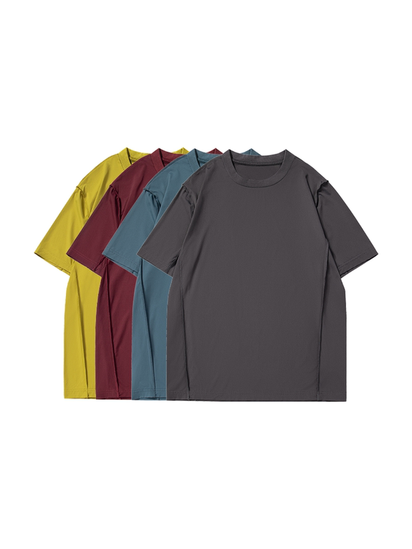 Lnx26Ss/'Exposure' External Seam-Locking Cool-Feel Short-Sleeve