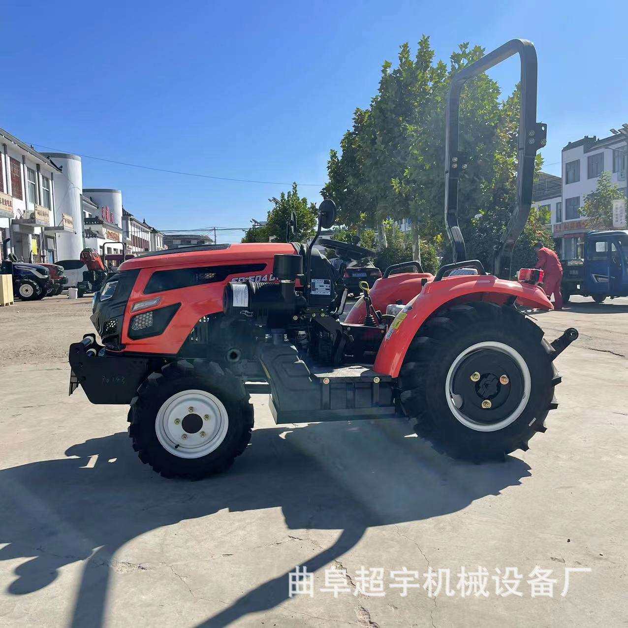Quality supply Sardinia 504 Greenhouse King Tractor Orchard Ditching Up Ridge Four Wheels Multipurpose Arable Land Tractors-Taobao