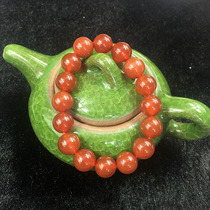 Selected natural 5A red Agate bracelet Black Agate hand string mens and womens crystal couple jewelry gifts