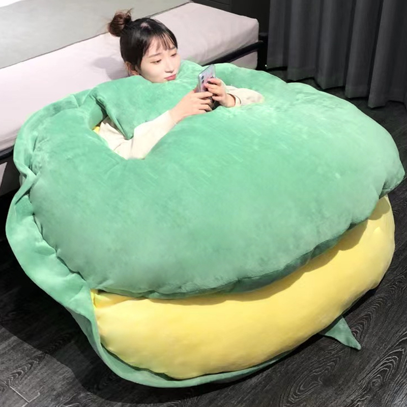 Turtle Shell Sleeping Bag Birthday Gift Wearable Lazy Sofa Doll for Girls and Girlfriends, Funny and Quirky Gift