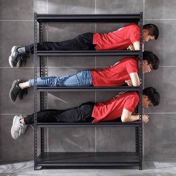 Household storage rack floor-standing multi-g-layer storage iron rack supermarket display rack balcony debris storage rack