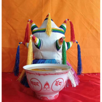 Nine Milk Chaebao Bagel Bagged Stash of Baobao Property and Swing Piece Temple Five Valley Fragrant Pink Precious Stones for the Buddhas family Longwang Bag