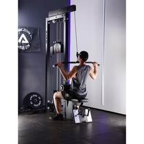 High-position pull-down trainer high-low pull-up integrated seated rowing pull-back gym professional commercial fitness equipment