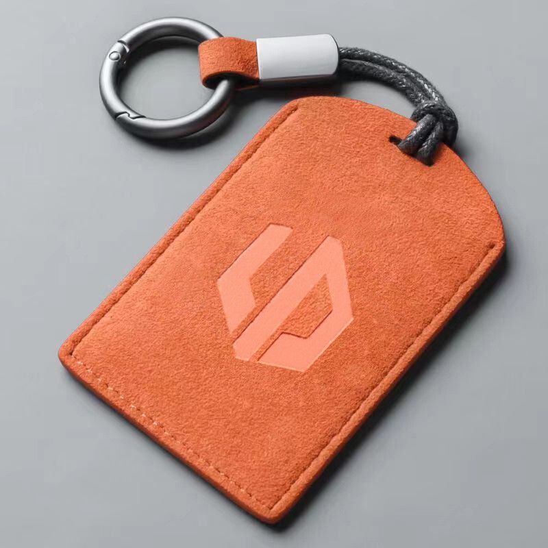 Leapmotor Card Key Case C16/B01/C11/Nfc Protective Case C10 Card Holder Card Bag Key Pouch Suede Leather