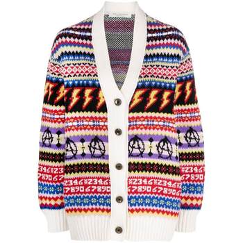 PHILOSOPHY DI LORENZO SERAFINI Jacquard-print cardigan