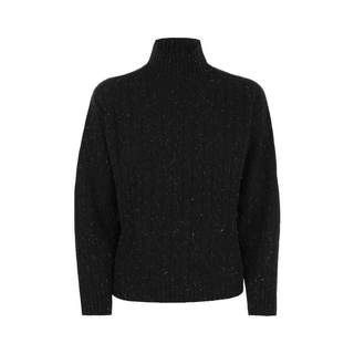 PESERICO Plaited jumper in wool-silk and cashmere blend