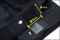 High-end 2022 new CBA league basketball referee trousers with elasticated referee pants embroidery style without belt tailoring