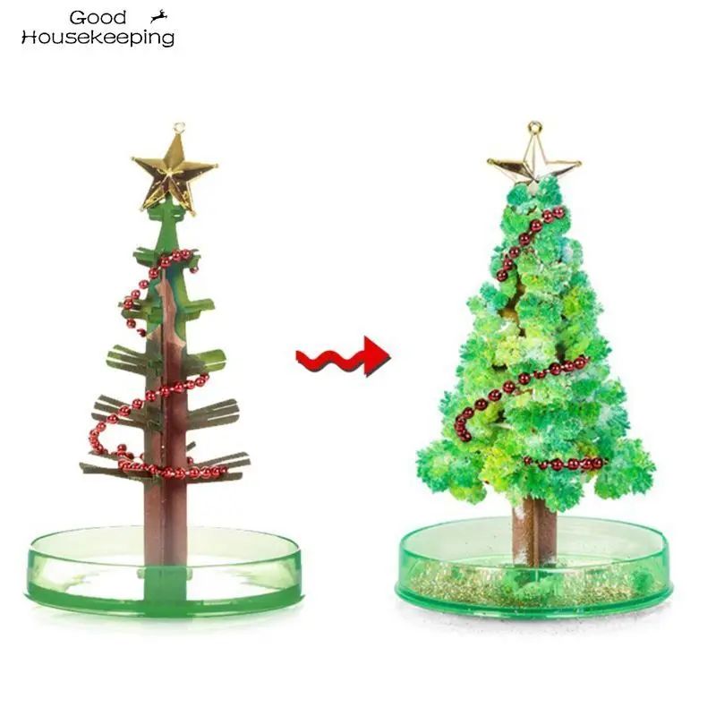 3 Types 14cm Magic Groving Christmas Ree DIY Fun Xmas Gift T