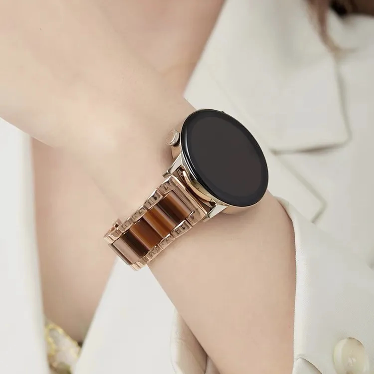 Suitable for Samsung Watch9 Watch Strap, New Metal Resin Sumsung Galaxy8Classic7654 Wristband