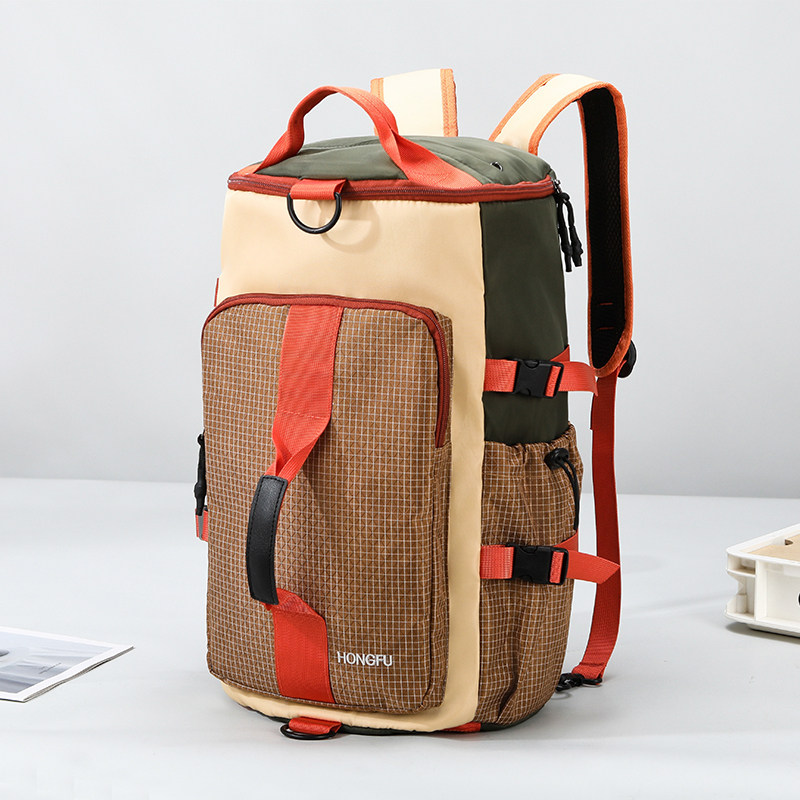 Travel bag large capacity waterproof dry and wet separation gym bag