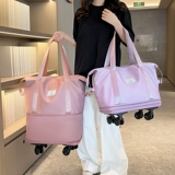 Универсальная сумка для путешествий, портативная сумка через плечо, вместительная и большая складная сумка-органайзер