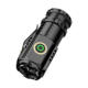 New Model of Strong Light Three-Eye Monster Magnetic Flashlight, Aluminum Alloy, Outdoor Multifunctional Clip-On Rechargeable Mini Flashlight