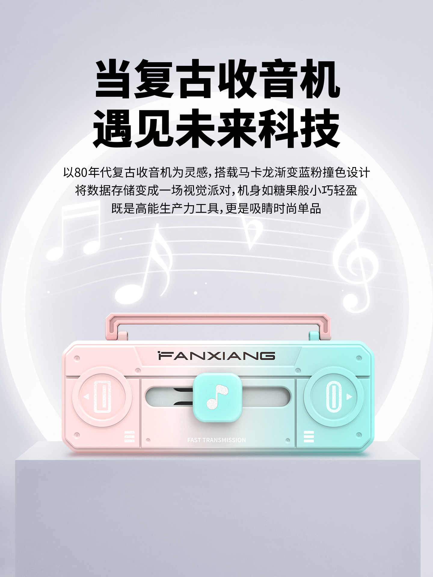 Fanxiang Solid-State USB Flash Drive Typec Dual Interface Large Capacity 256g High-Speed Mobile Phone and Computer Dual-Use Office USB Flash Drive F922