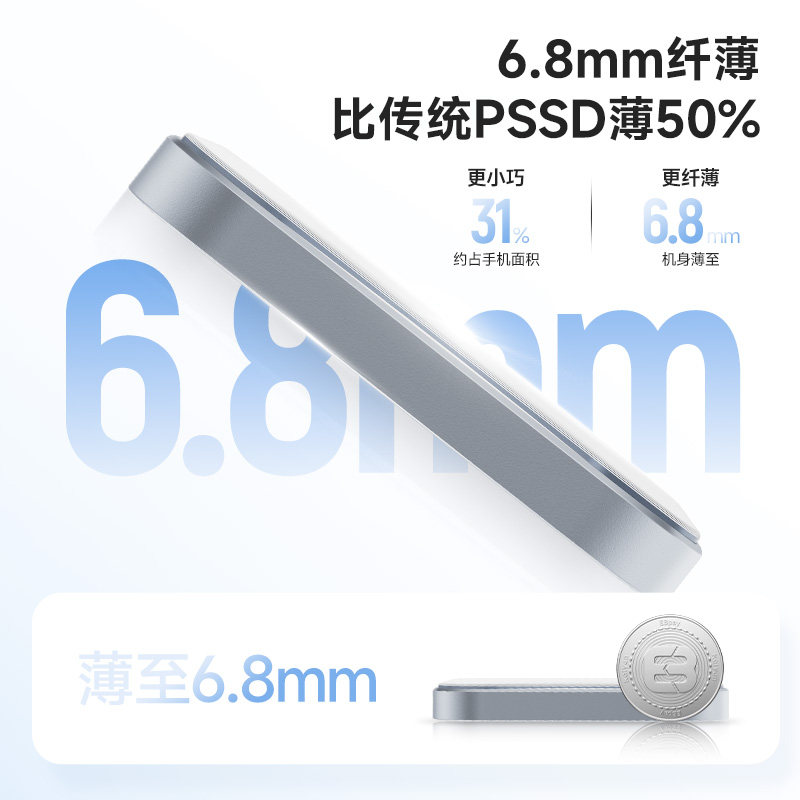 Fanxiang Solid-State Mobile Hard Drive 1t High-Speed External Ssd Large Capacity Magnetic Suction Pssd Desktop Notebook Ps2005