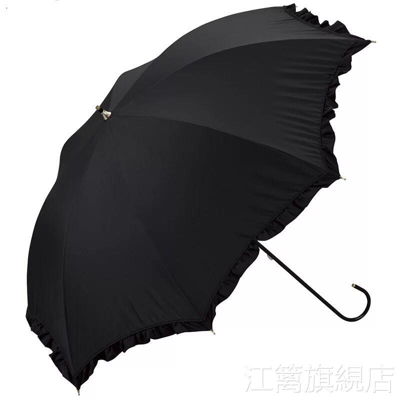 Japanese Wpc Long-Handled Parasol Upf50+ Dual-Use for Sun and Rain Lolita Style Polyester Fiber Birdcage Type Flower Japanese Wpc Long-Handled Parasol Upf50+ Dual-Use for Sun and Rain Lolita Style Polyester Fiber Birdcage Type Flower
