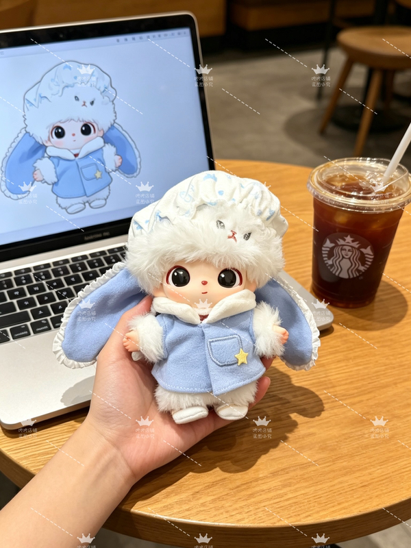 New Dimoo Secret Drama Club Series Dundun Penguin Doll Outfit Set Dimoo Newborn Diary Overalls New Dimoo Secret Drama Club Series Dundun Penguin Doll Outfit Set Dimoo Newborn Diary Overalls