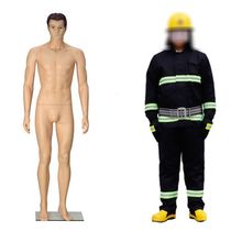 Fire training dummy model dummy movable plastic mannequin emergency drill exercise dummy model to scare birds