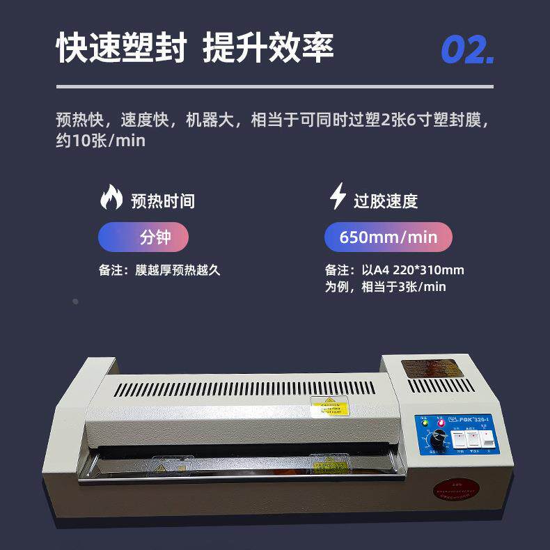 450过塑机A3/A4图文专业覆膜机|冷热裱神器,办公/学习/手账必备!🔥-塑封机-淘宝百科网