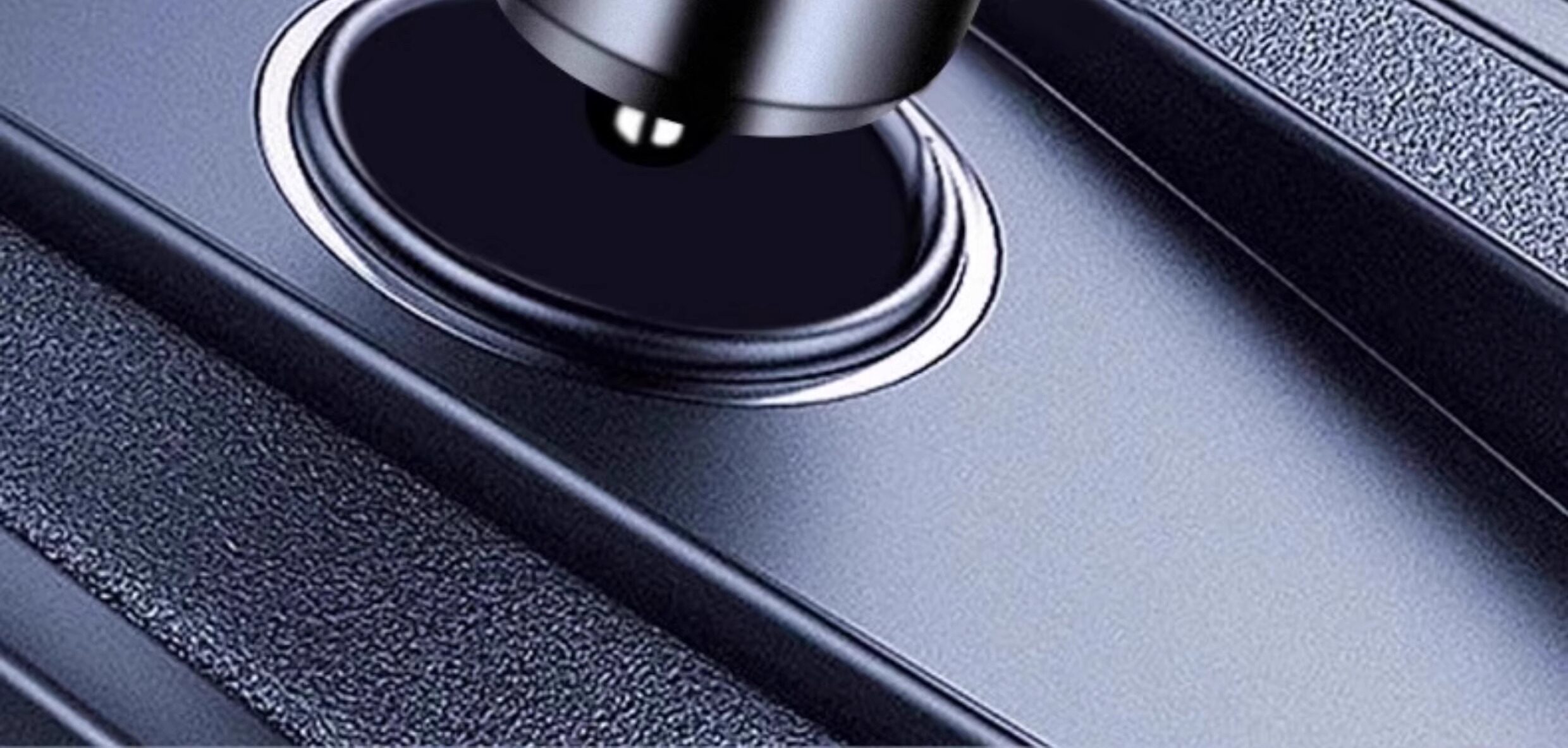 Car Charger Super Fast Charging Mobile Phone One to Two Invisible Cigarette Lighter Conversion Plug W Car Charger Hidden USB