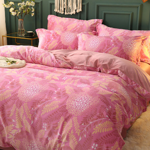 牛奶绒6D雕花保暖四件套