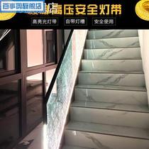 No new frame glass stairway armrest guard rail balcony aluminium alloy concealed lamp with U-shaped glass guard rail slot